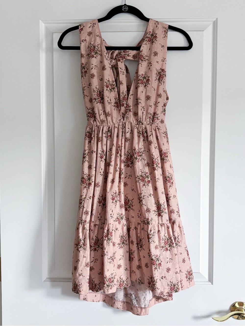 House of Harlow 1960 floral linen dress